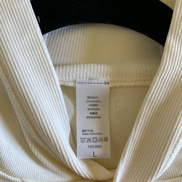 Sphinx Cat Womens Hooded Athletic Long Sleeve w. Thumb Holes Large - Picture 7 of 9